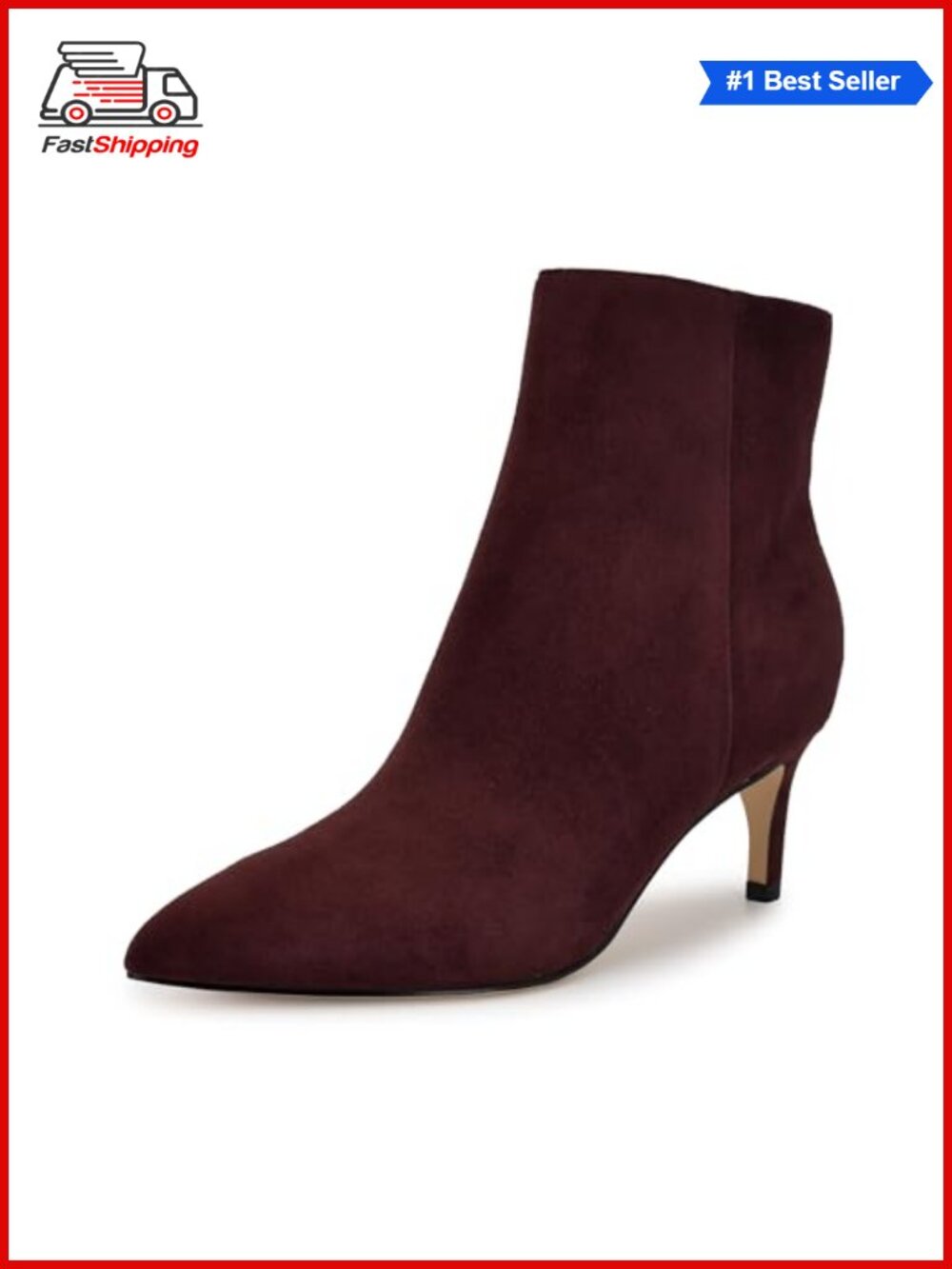 ✨Nine West Sheeba Pointed Toe Stiletto Heel Ankle Booties